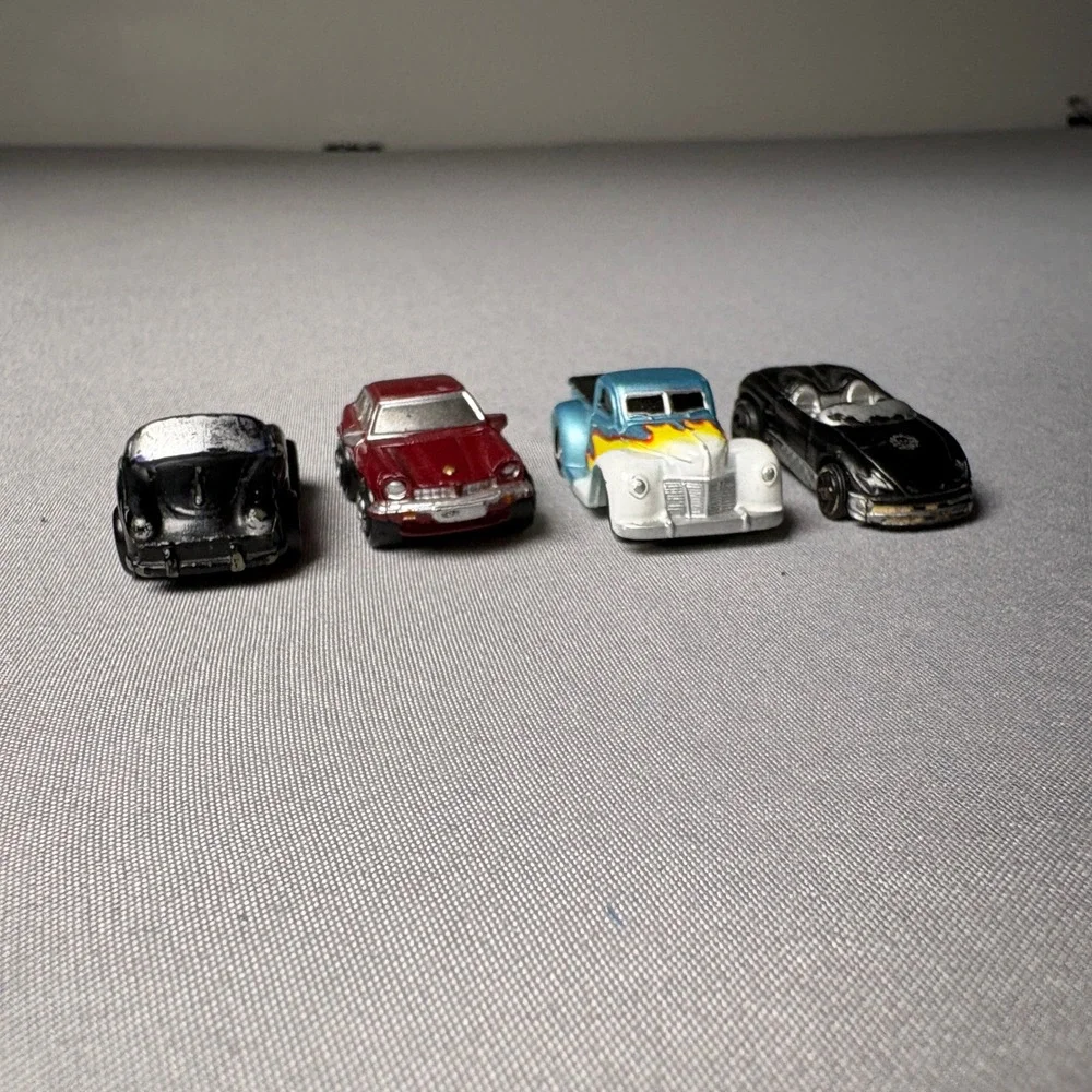 Vintage Micro Toy Car Lot Galoob 1988 Hot Wheels MX-48 Turbo Playmates Ford